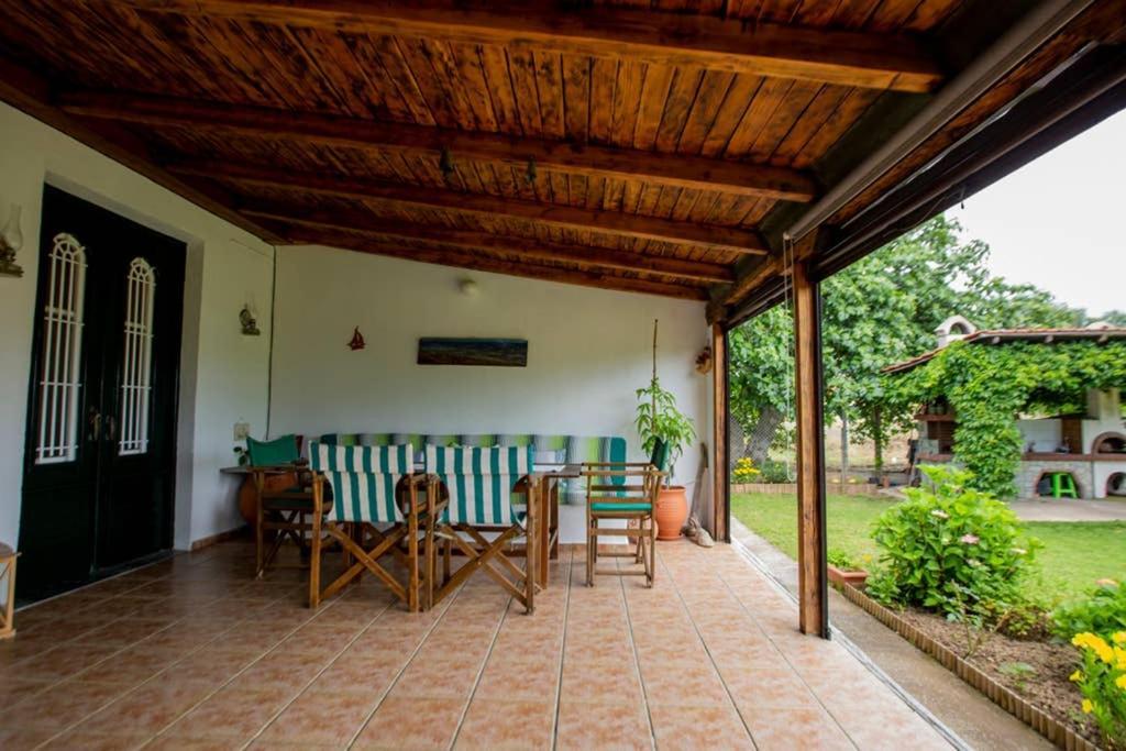 Agrampeli Villa Ierissos Exteriör bild
