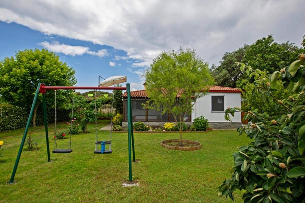 Agrampeli Villa Ierissos Exteriör bild